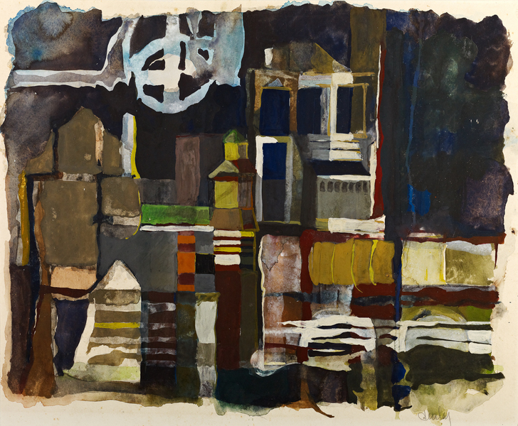 14 : Early Water Colors : LOREN DUNLAP: An Archival Survey