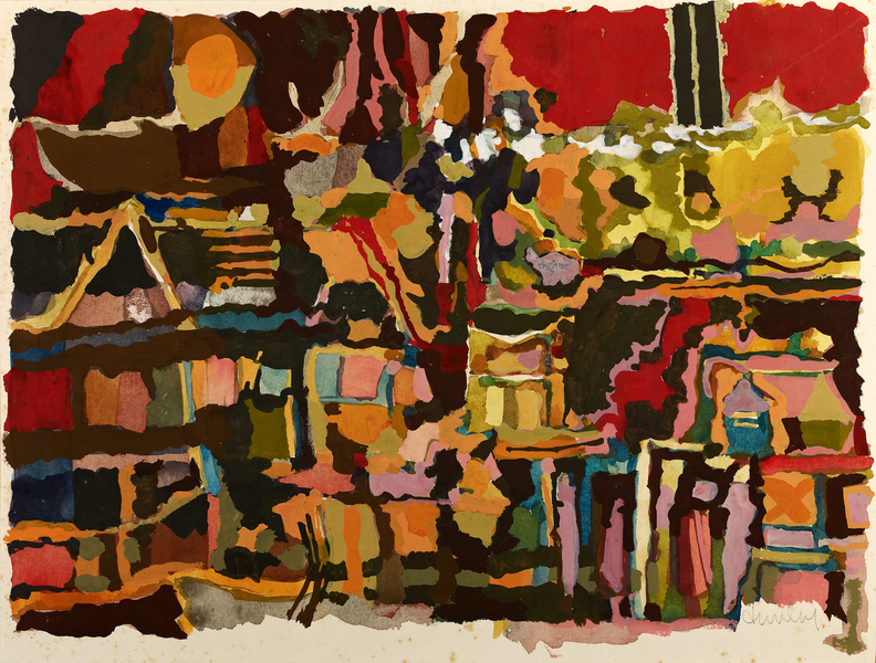 10 : Early Water Colors : LOREN DUNLAP: An Archival Survey