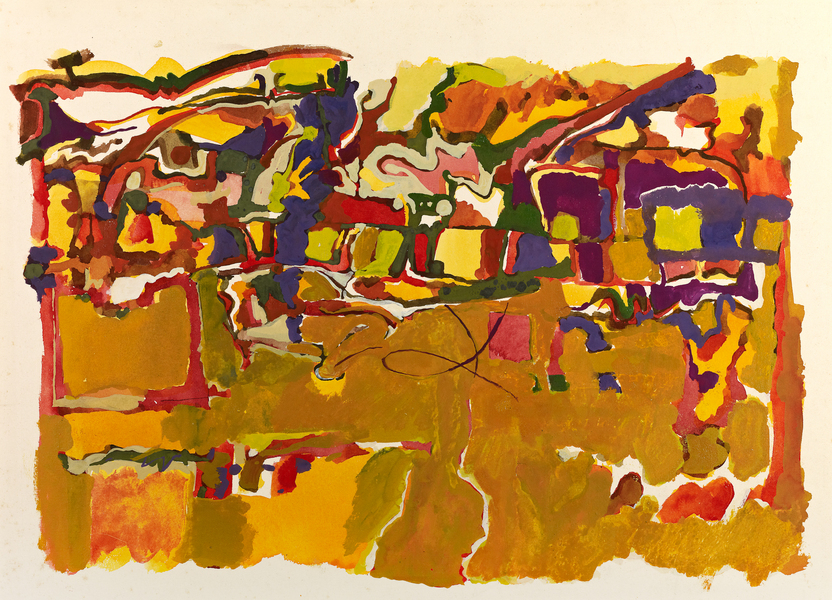 9 : Early Water Colors : LOREN DUNLAP: An Archival Survey