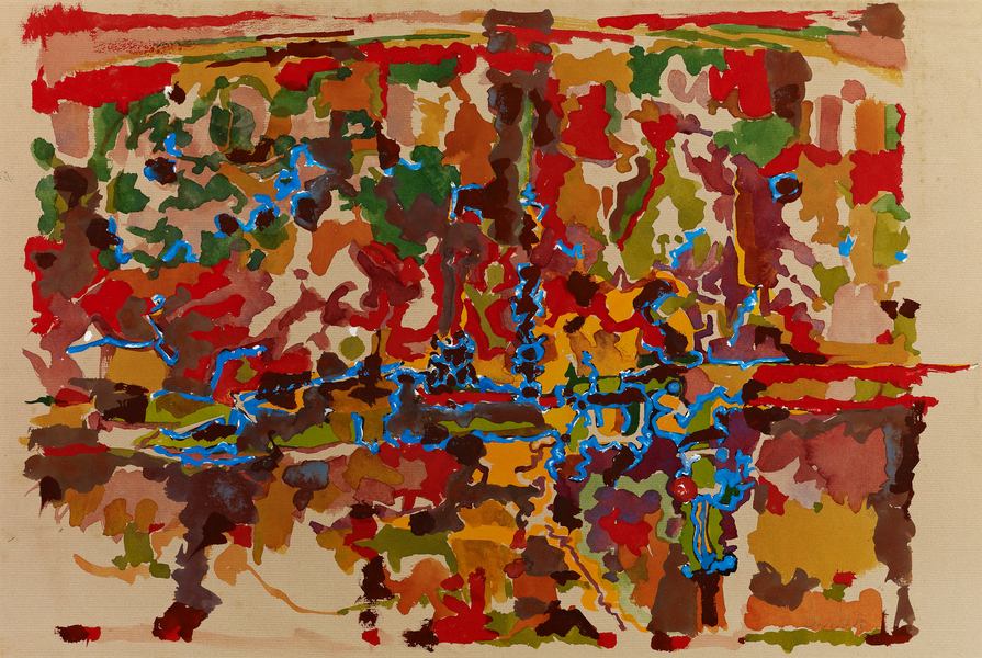 8 : Early Water Colors : LOREN DUNLAP: An Archival Survey