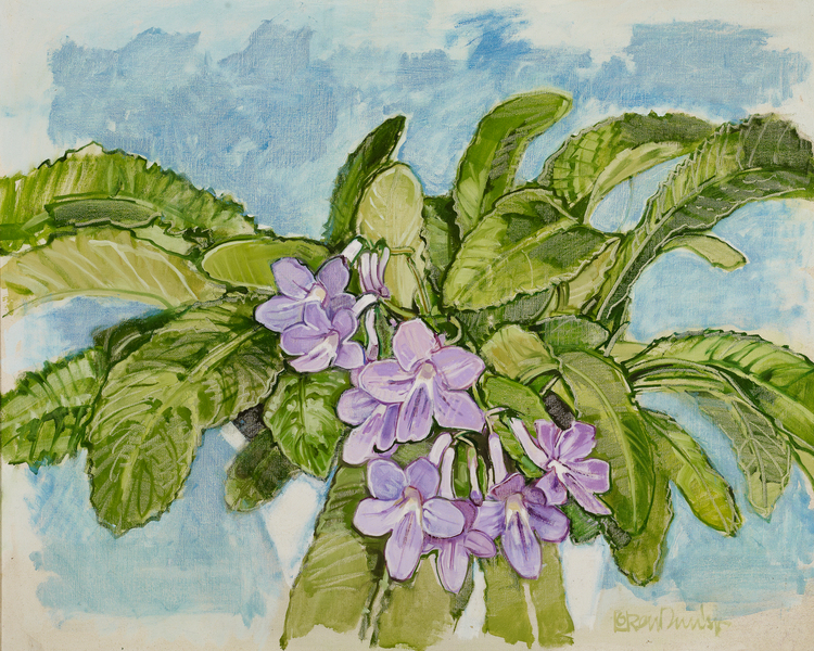  : Flowers : LOREN DUNLAP: An Archival Survey